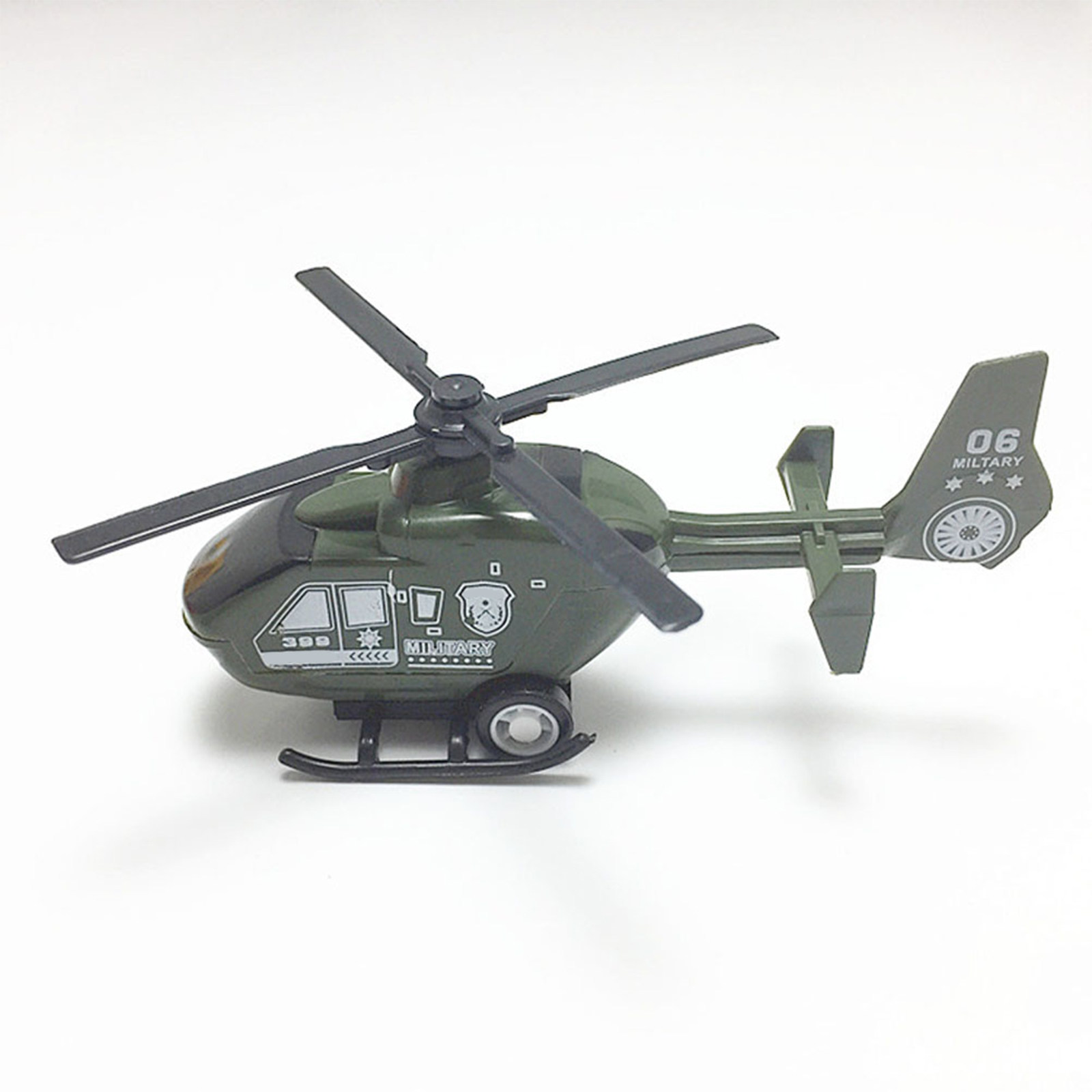 Kids Outdoor Gifts - 6Pcs Pullback Helicopter Simulation Plastic Planes