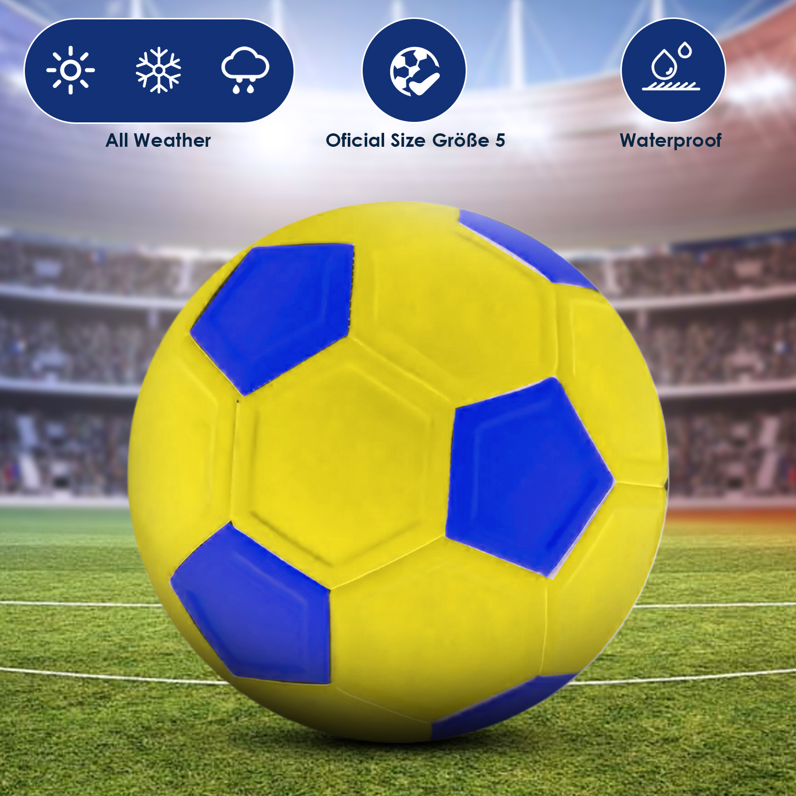 Kids Outdoor Gifts - Fun Curved Magic Football, Indoor &