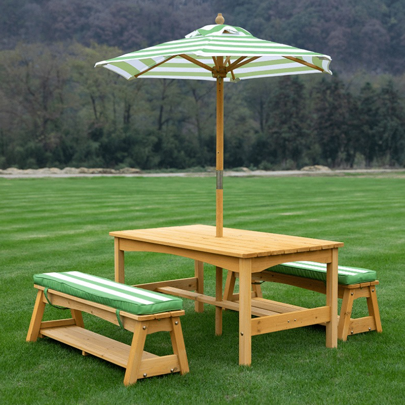 Manufactory Kids Outdoor Loung - مراجعة Kids Outdoor Table And Chairs With Umbrella وسعره