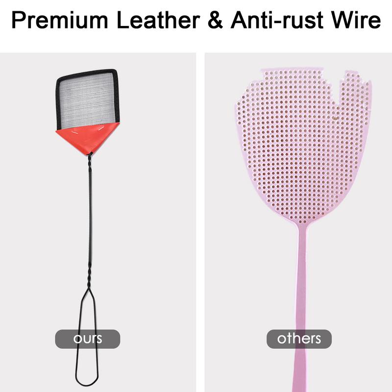 Flyswatter With Metal Handle M - مراجعة Bug Catching Kit وسعره