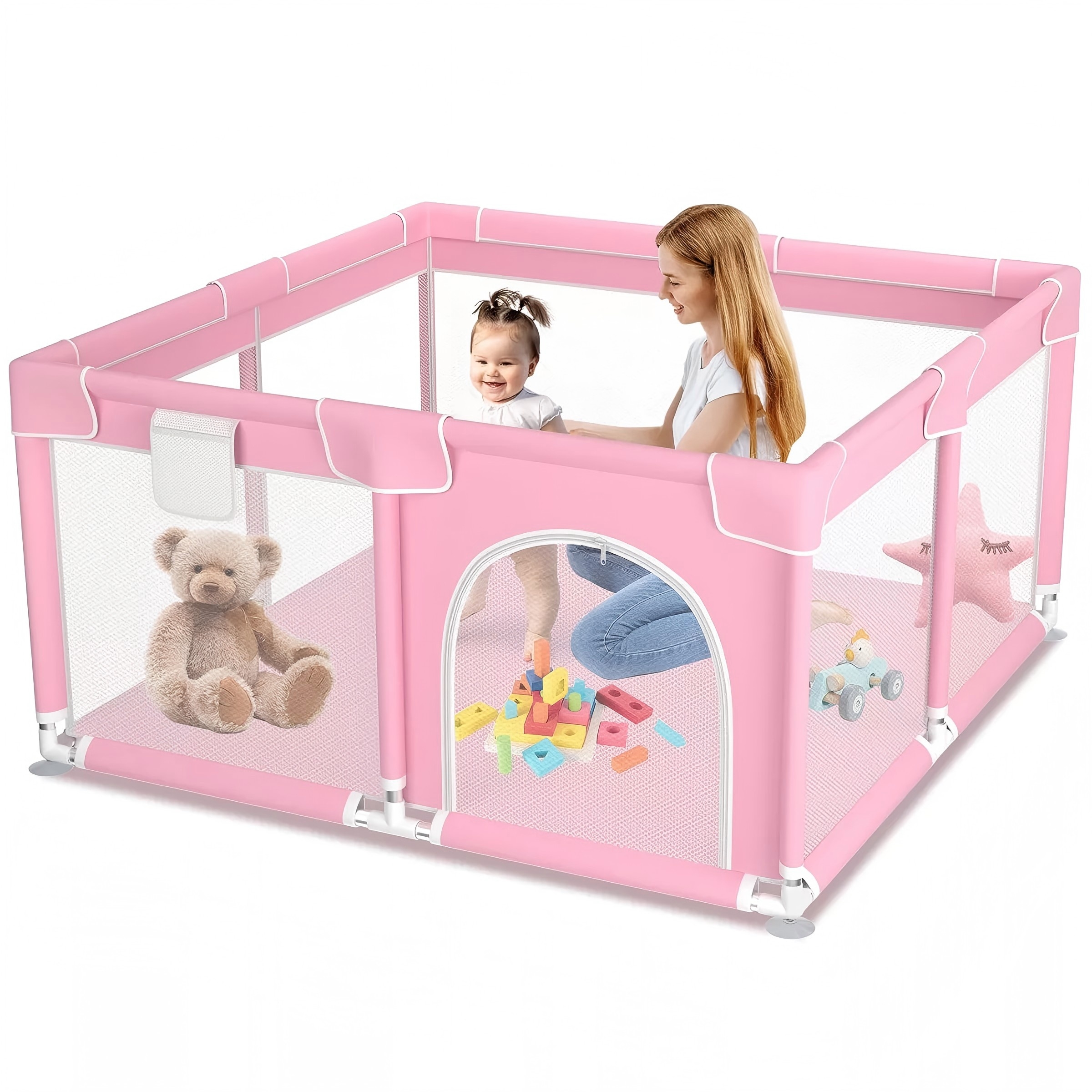 Baby Playpen, Extra Large Play - مراجعة Kids Outdoor Wendy House وسعره