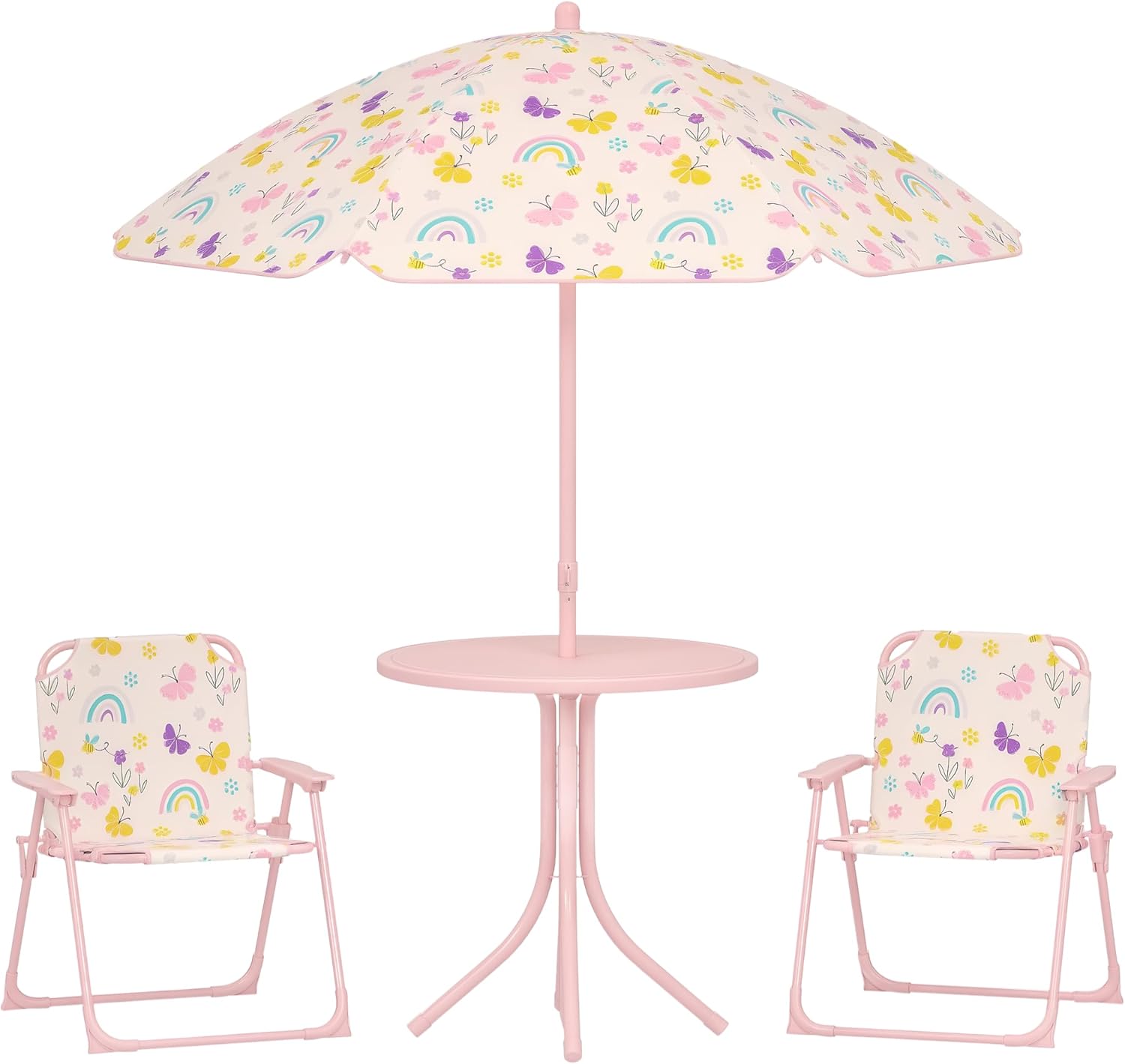 Kids Picnic Table with Umbrell - مراجعة Kids Outdoor Table And Chairs With Umbrella وسعره