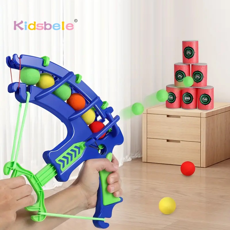 Foam Ball Shooting Toy Bow – S - مراجعة Kids Outdoor Clubhouse وسعره
