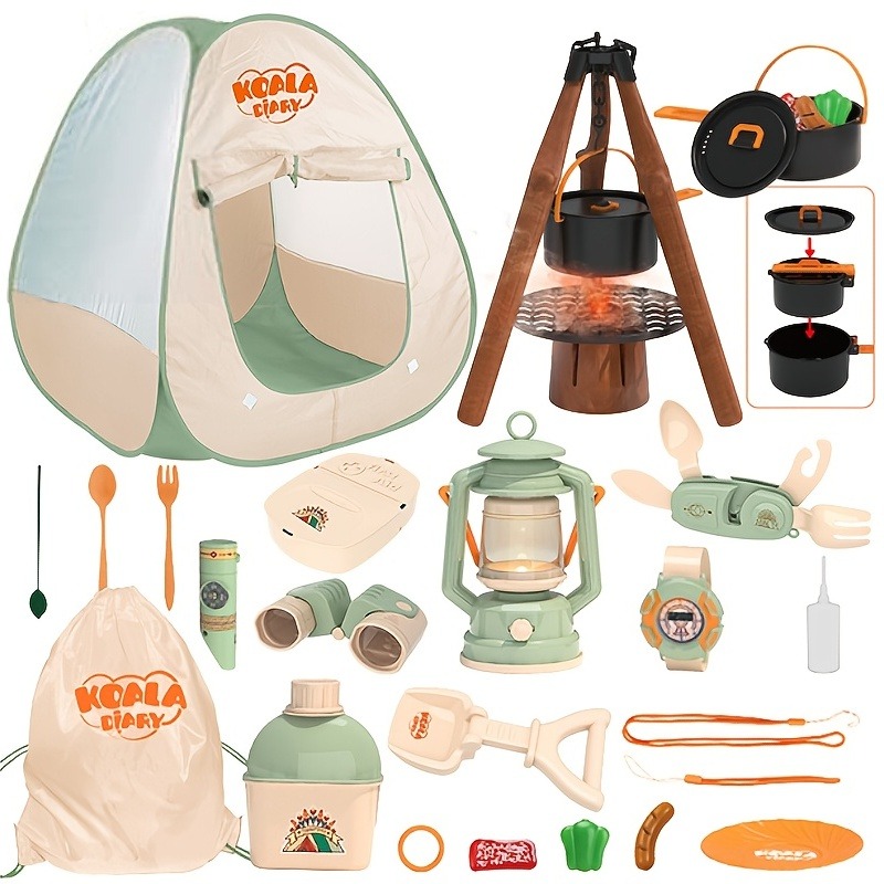 Kids Camping Set Toy Outdoor E - مراجعة Kids Outdoor Wendy House وسعره