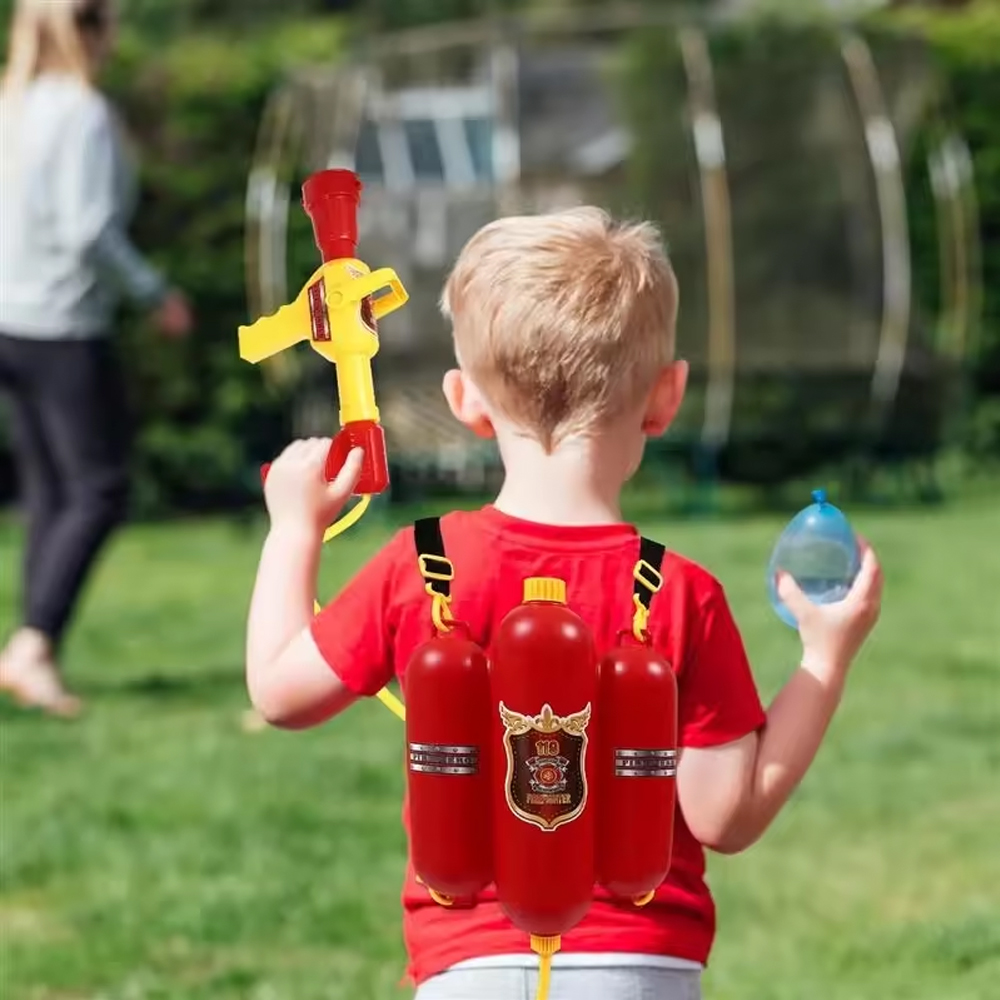 Large Capacity Water Gun Firem - مراجعة Kids Outdoor Yard Games وسعره
