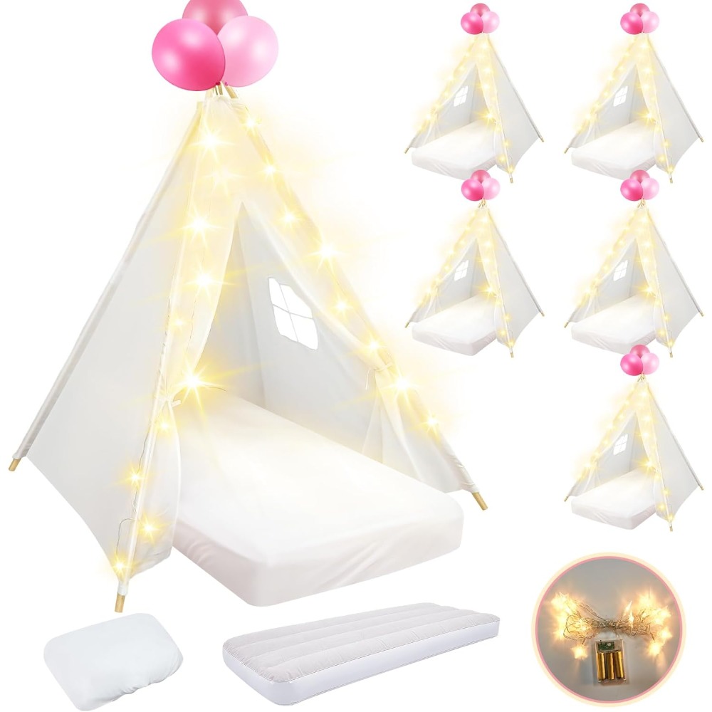 US Shipping Kids Teepee Tent 6 - مراجعة Kids Outdoor Play Yard وسعره