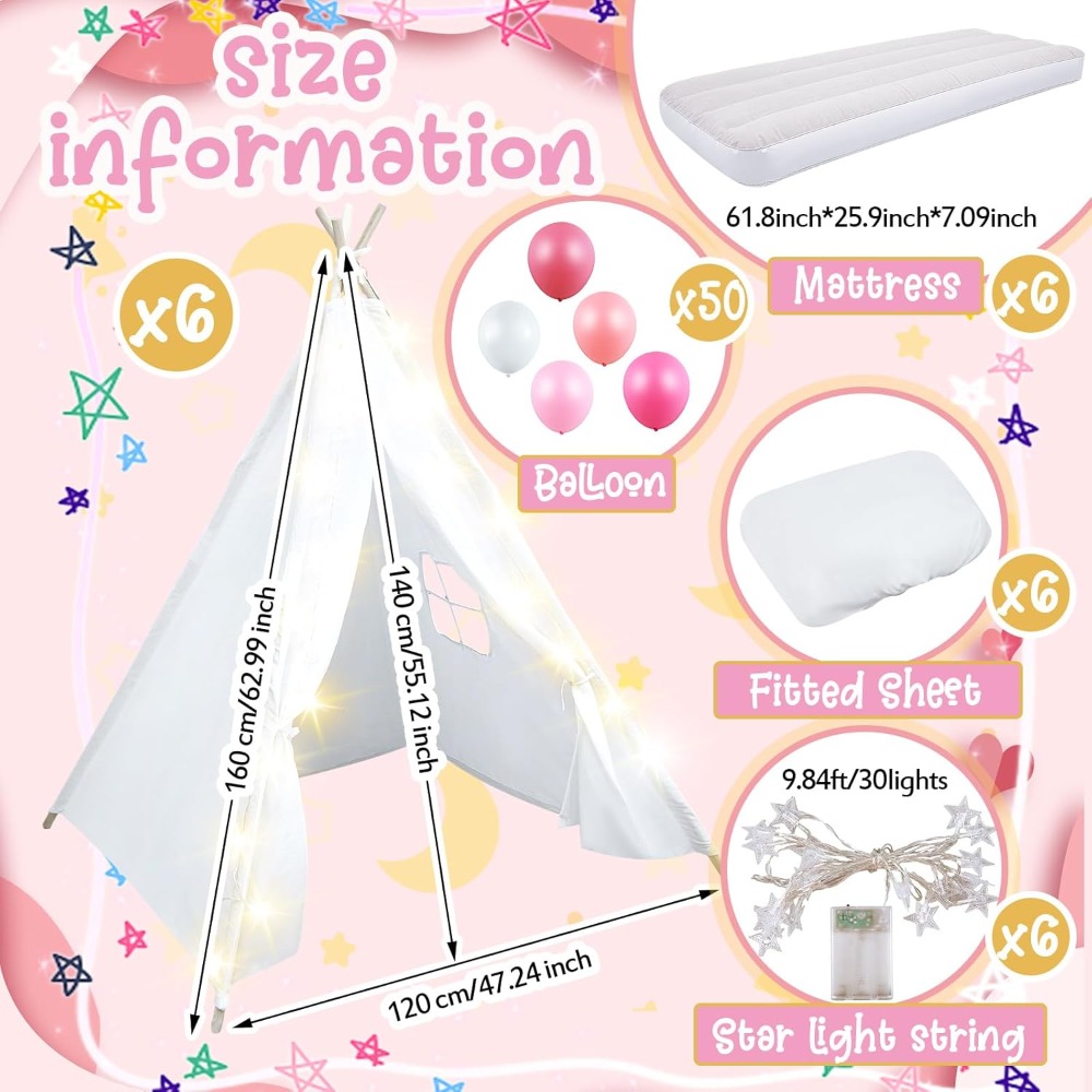 US Shipping Kids Teepee Tent 6 - مراجعة Kids Outdoor Play Yard وسعره
