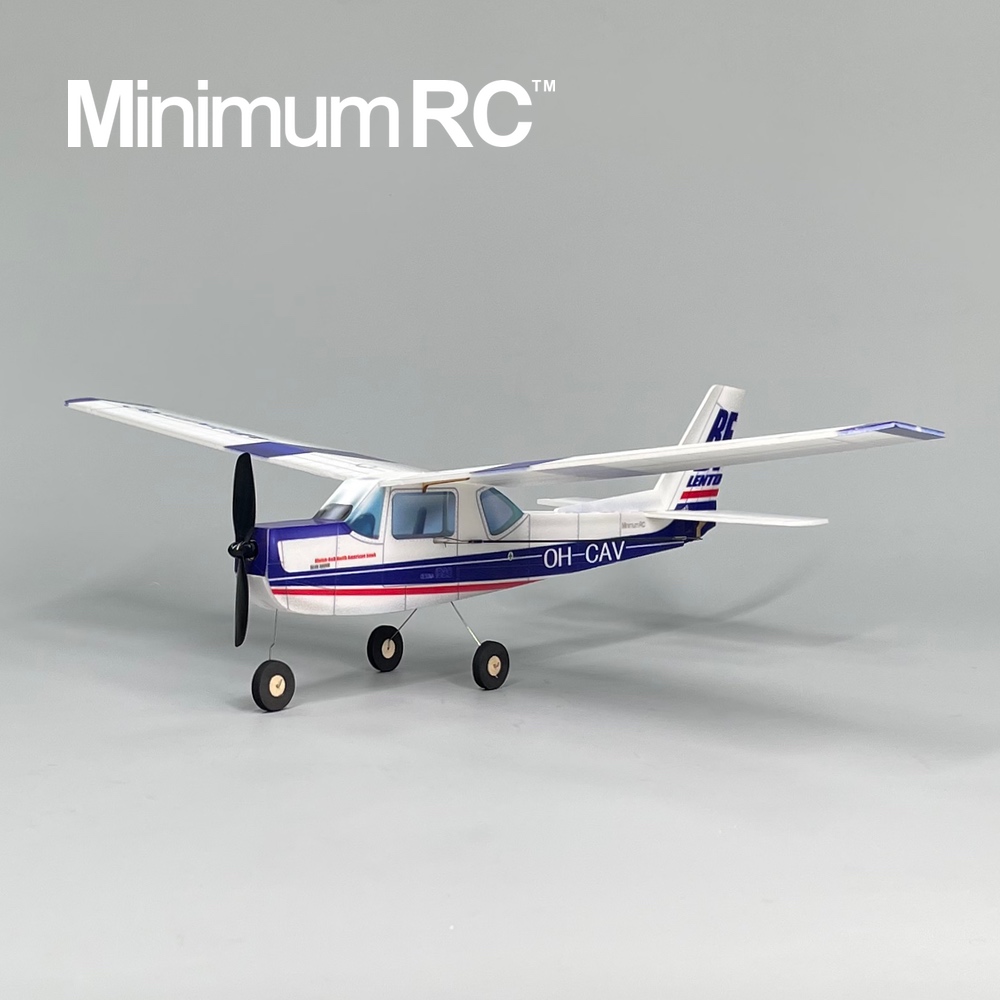 MinimumRC Plane Kit Blue Cessn - مراجعة Kids Outdoor Gifts وسعره