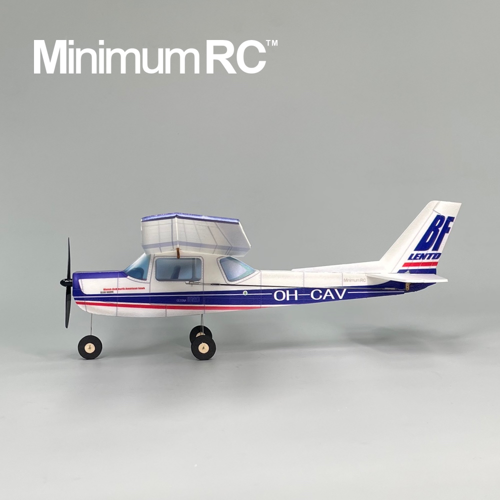 MinimumRC Plane Kit Blue Cessn - مراجعة Kids Outdoor Gifts وسعره