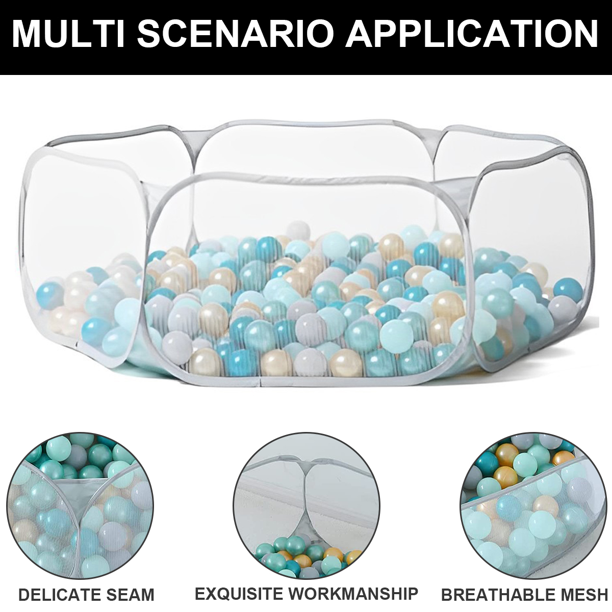 Baby Ocean Ball Pool Portable  - مراجعة Kids Outdoor Wendy House وسعره