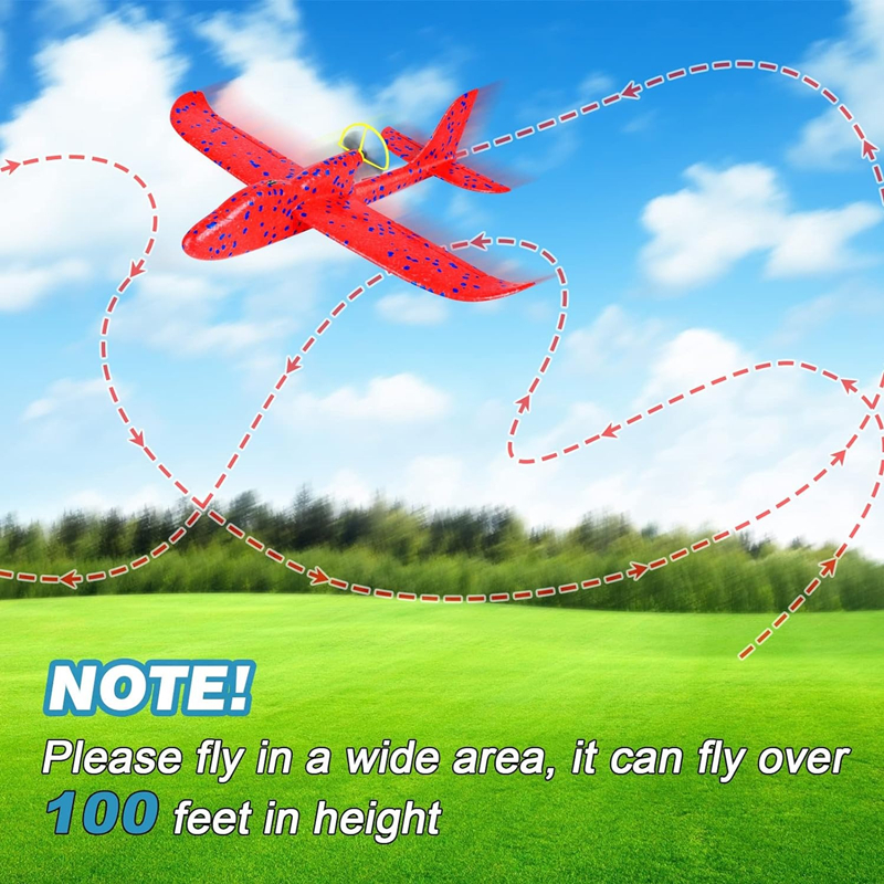Electric Foam Plane Glider Han - مراجعة Kids Outdoor Gifts وسعره