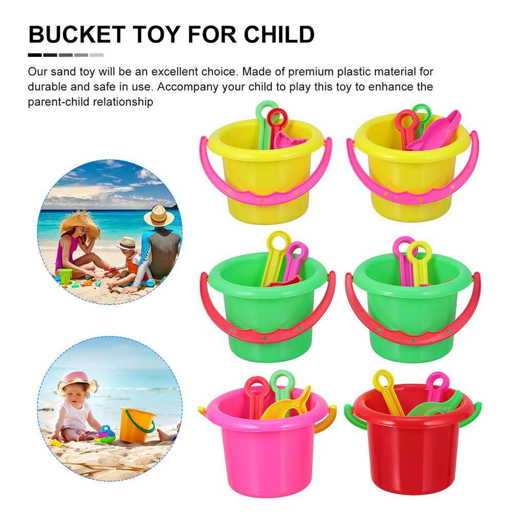 8 Sets Kids Sand Bucket Beach  - مراجعة Kids Outdoor Activity Toys وسعره