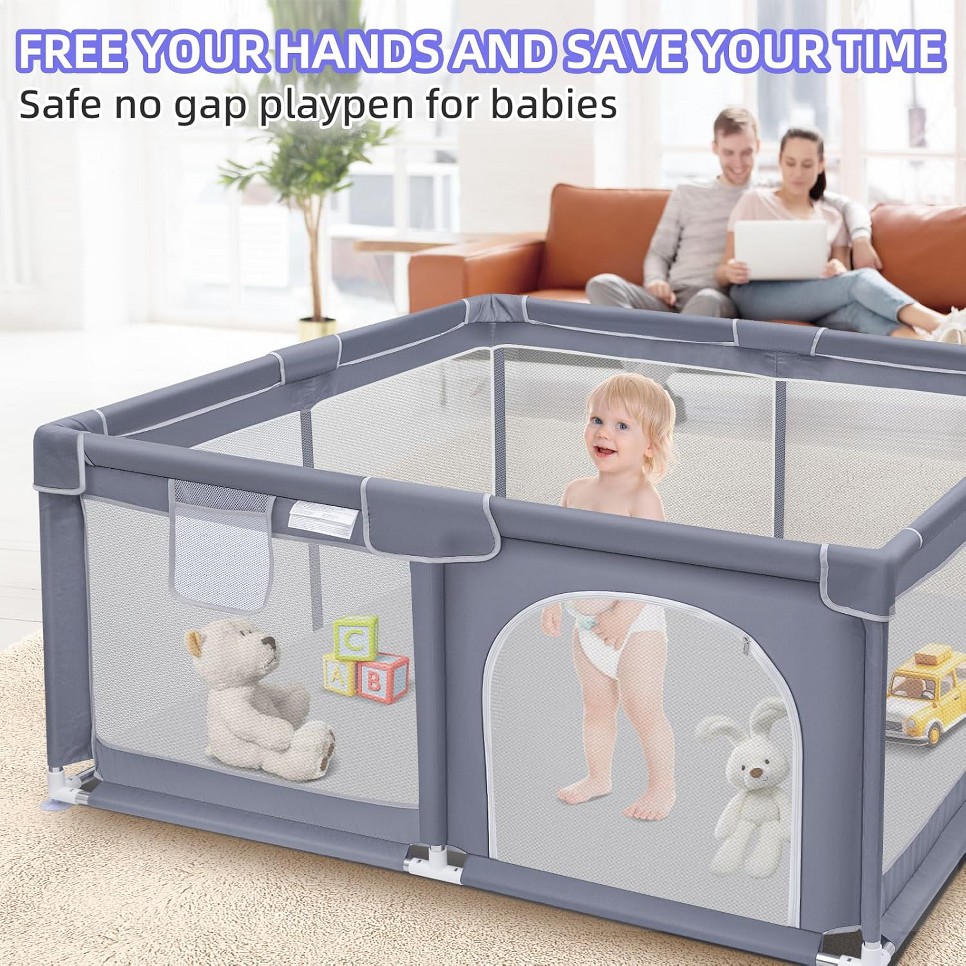 Baby Playpen, Extra Large Play - مراجعة Kids Outdoor Wendy House وسعره