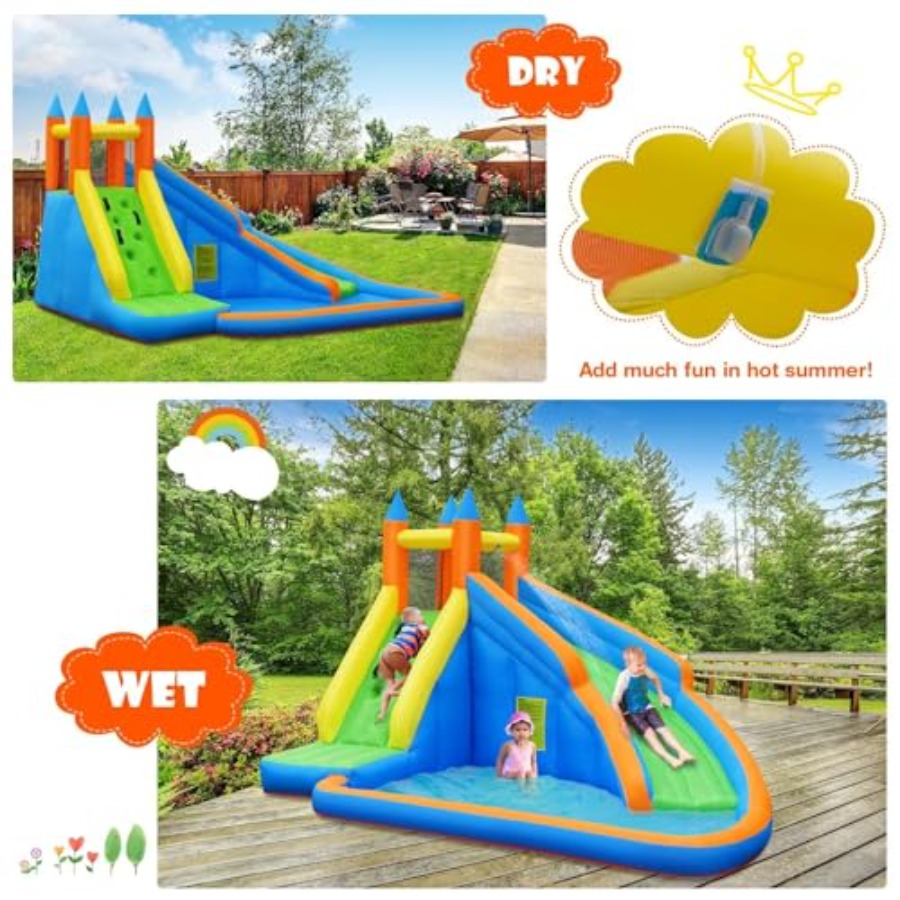 Backyard outdoor inflatable wa - مراجعة Kids Outdoor Climber وسعره