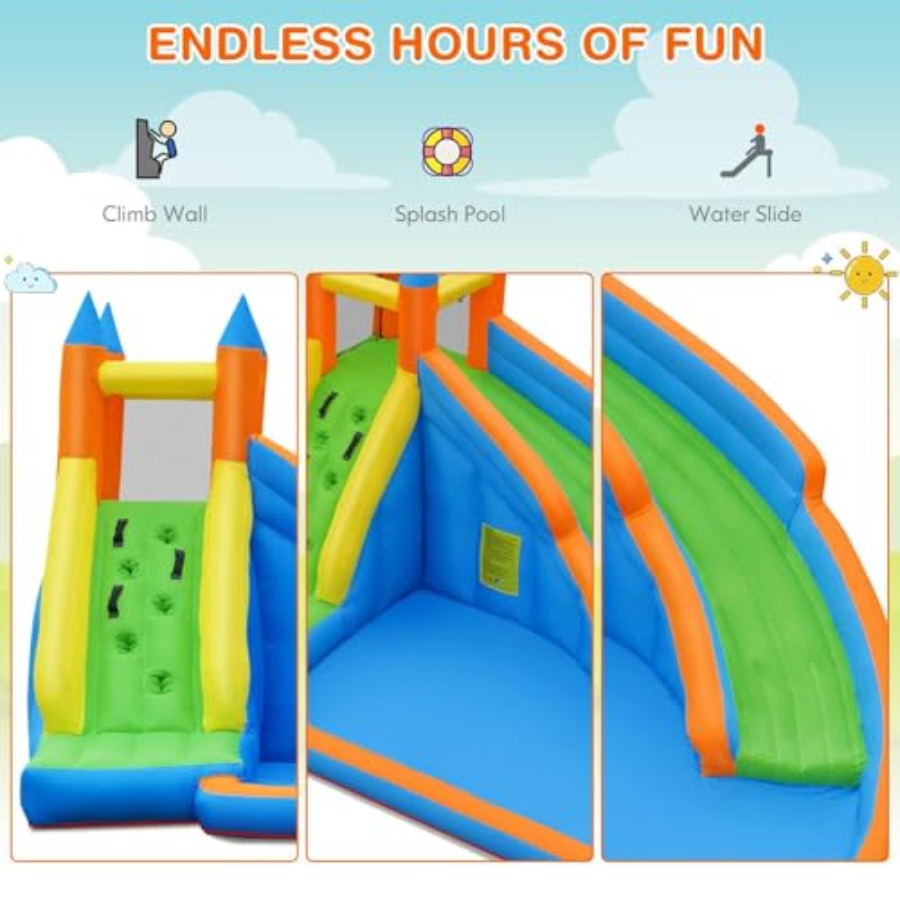Backyard outdoor inflatable wa - مراجعة Kids Outdoor Climber وسعره