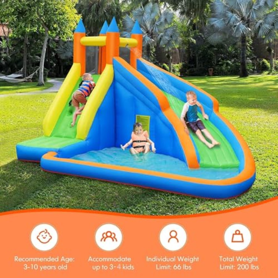 Backyard outdoor inflatable wa - مراجعة Kids Outdoor Climber وسعره
