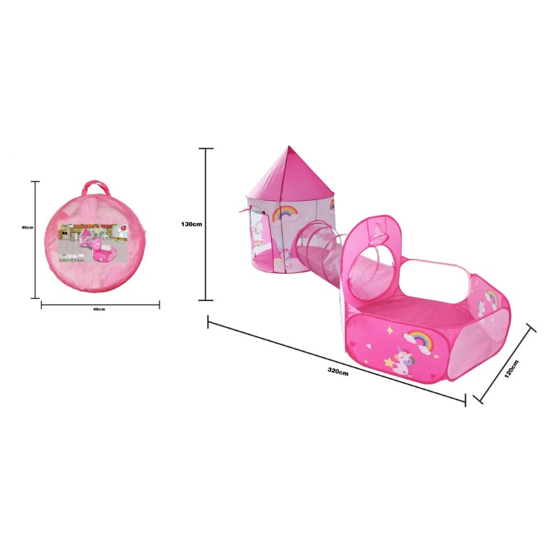 3 in 1 Kids Tent House Portabl - مراجعة Kids Outdoor Wendy House وسعره