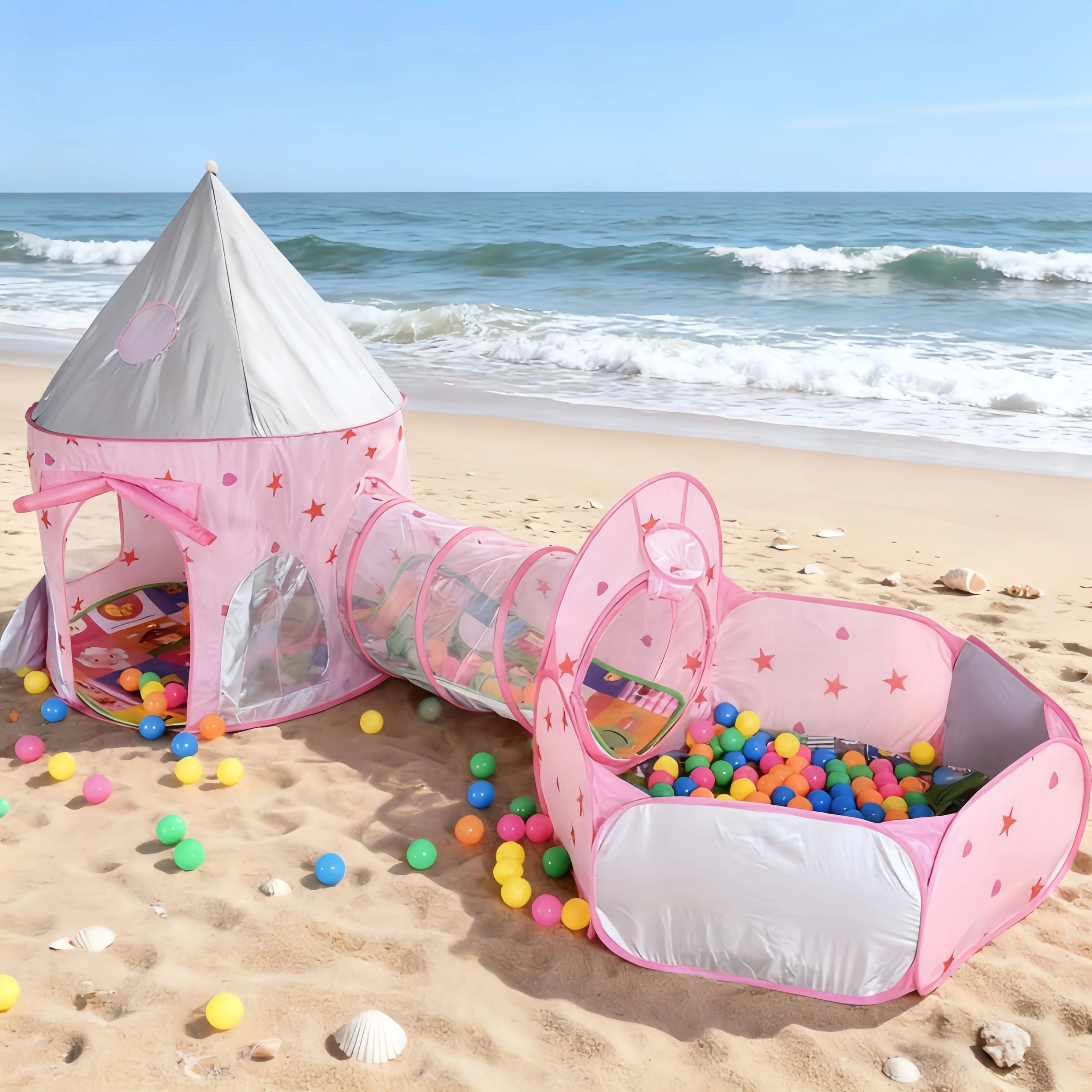 3 in 1 Kids Tent House Portabl - مراجعة Kids Outdoor Wendy House وسعره