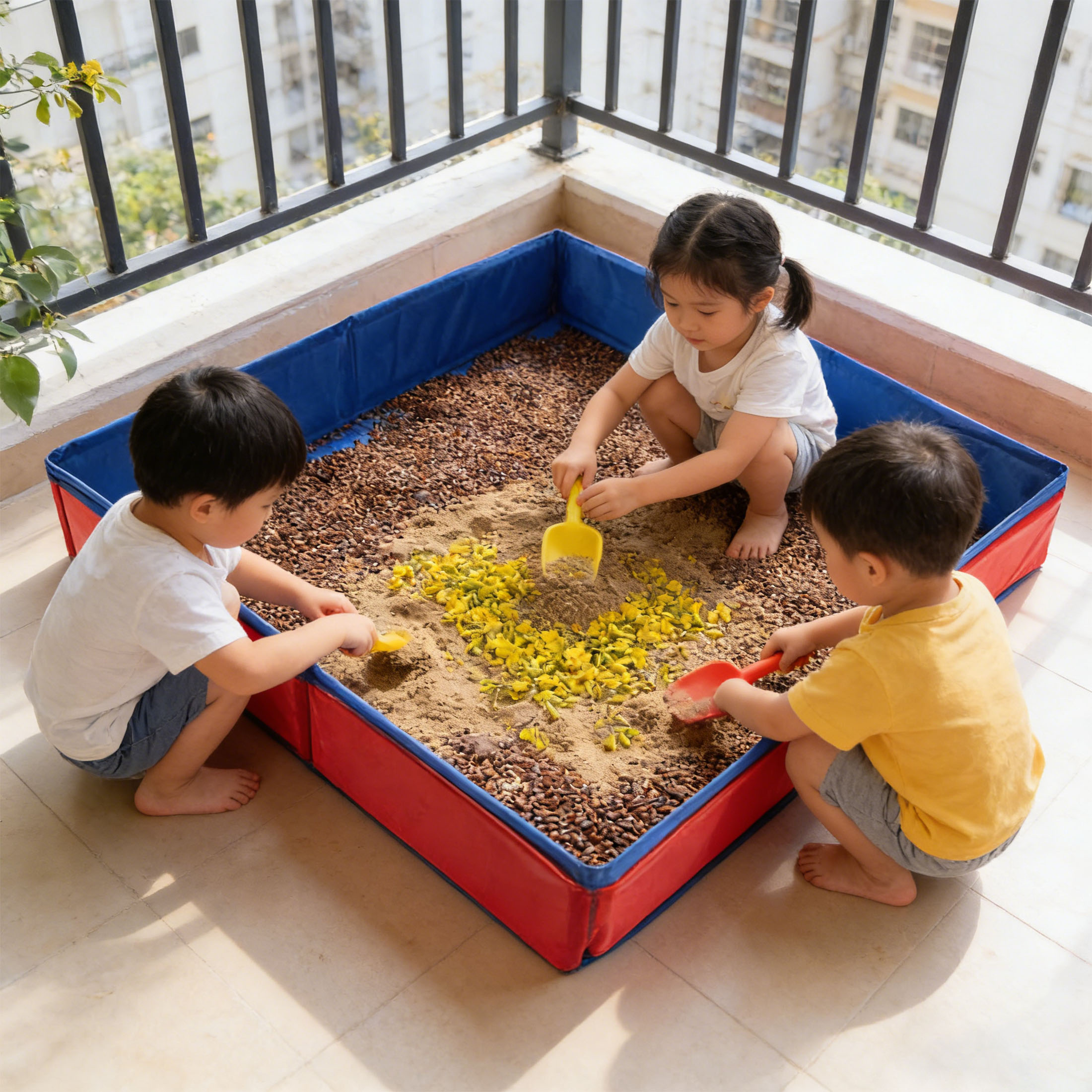 Sandbox Toys for Kids Outdoor  - مراجعة Kids Outdoor Sensory Table وسعره
