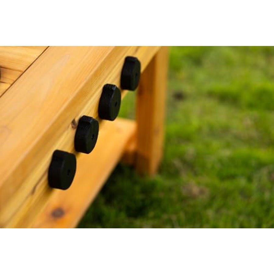 Cedar Outdoor Mud Kitchen Cent - مراجعة Kids Outdoor Sensory Table وسعره