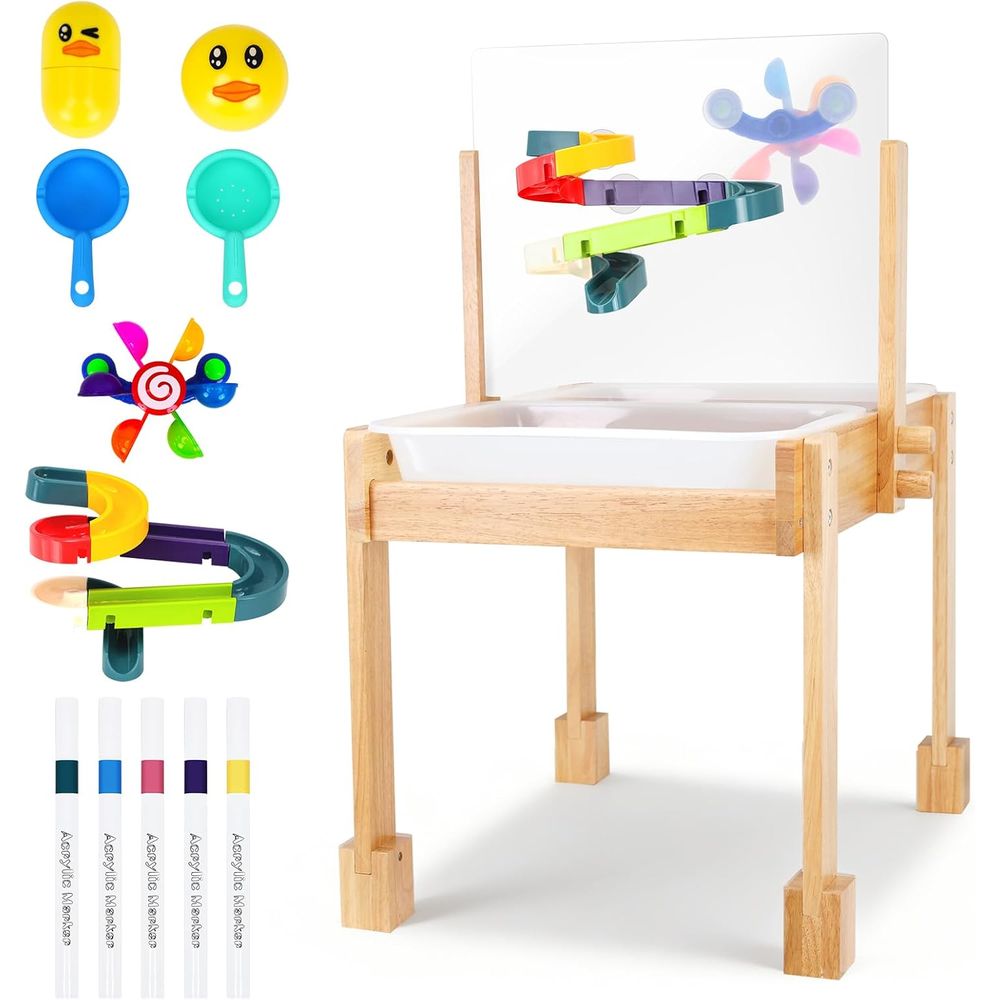 Sand and Water Table or Toddle - مراجعة Kids Outdoor Sensory Table وسعره
