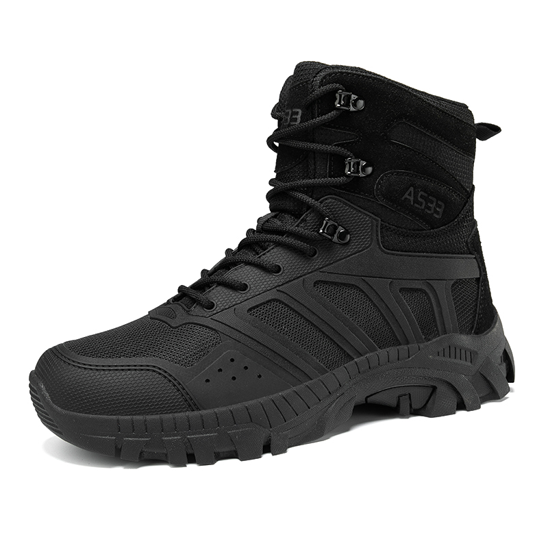 Men Tactical Boots Lace Up Des - مراجعة Kids Outdoor Climber وسعره