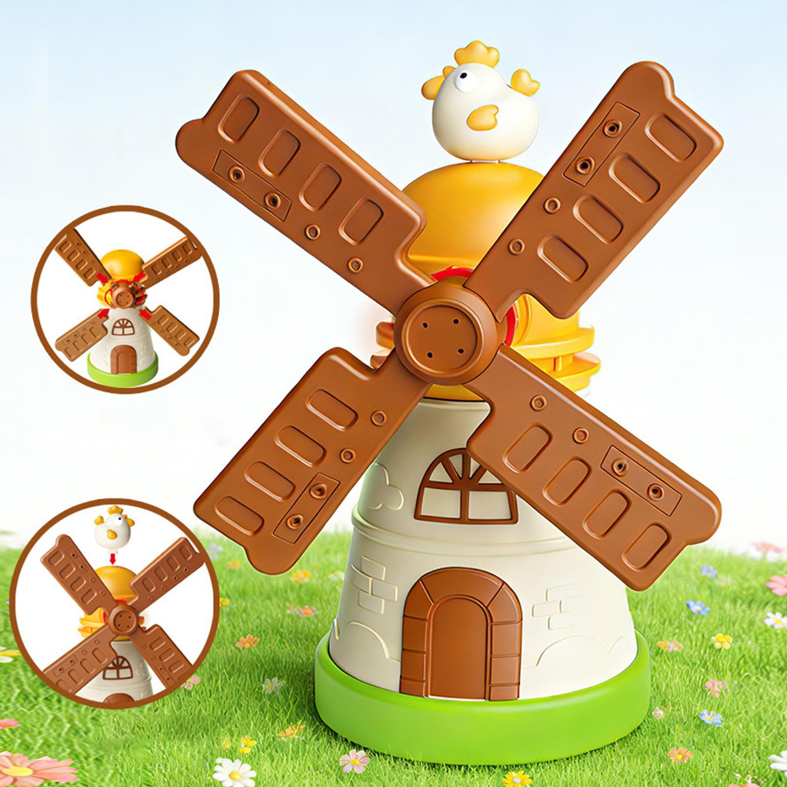 Kids Windmill Sprinkler Rotati - مراجعة Kids Outdoor Play Yard وسعره