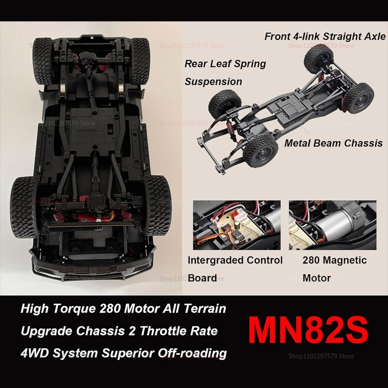 MN82 MN82S RC Crawler Truck 1/ - مراجعة Kids Outdoor Climber وسعره
