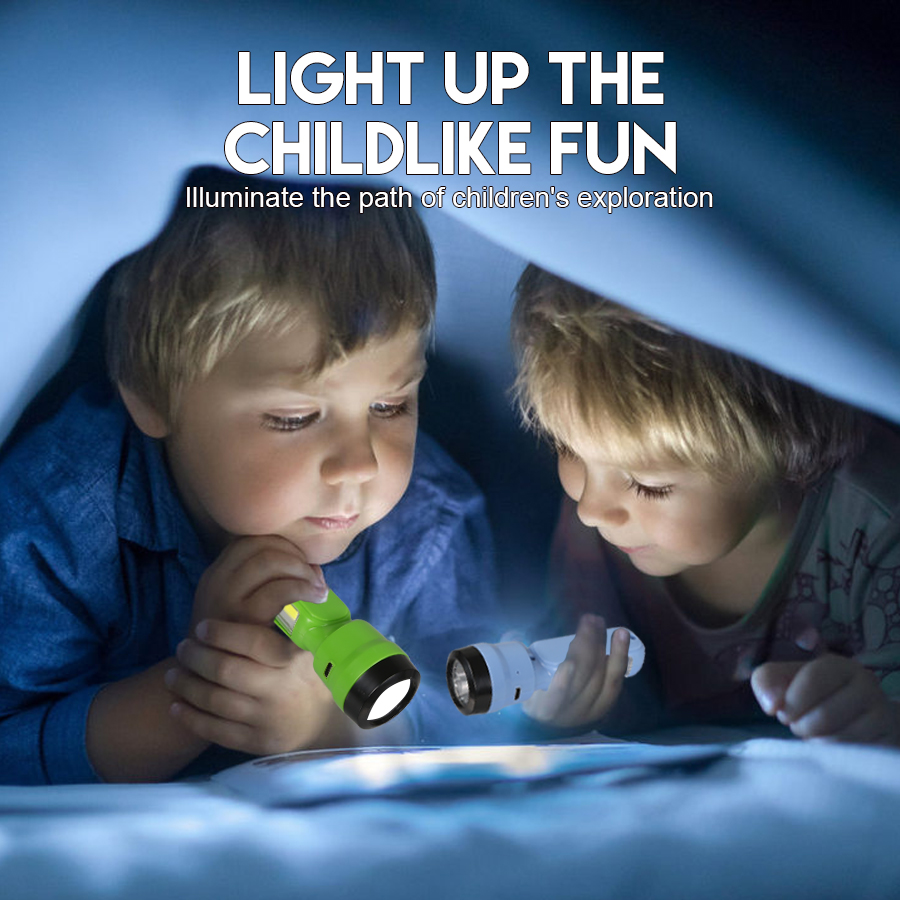 Mini COB+XPE Children Flashlig - مراجعة Kids Outdoor Gifts وسعره