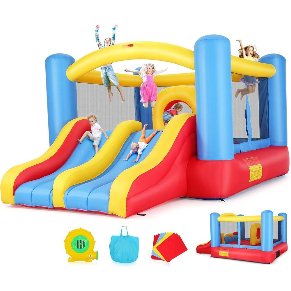 Indoor Outdoor Blow Up Bouncy, - مراجعة Kids Outdoor Wendy House وسعره