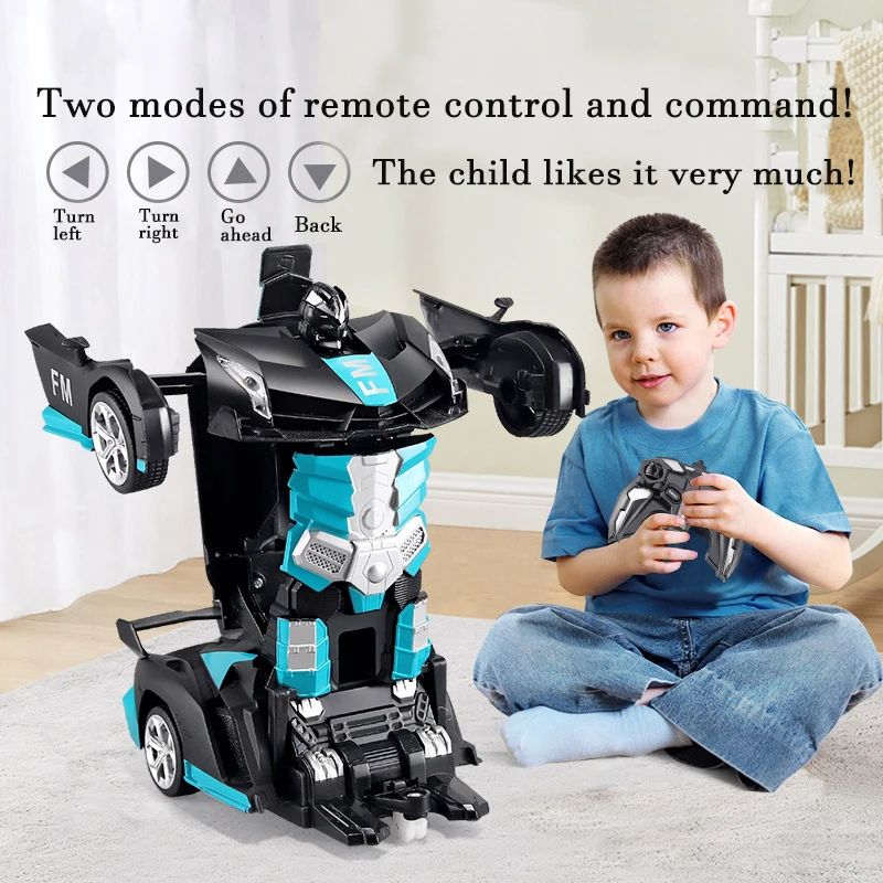 2in1 Electric RC Car Transform - مراجعة Kids Outdoor Activity Toys وسعره