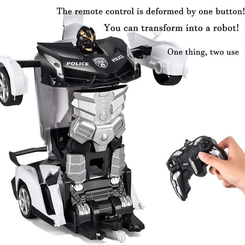 2in1 Electric RC Car Transform - مراجعة Kids Outdoor Activity Toys وسعره
