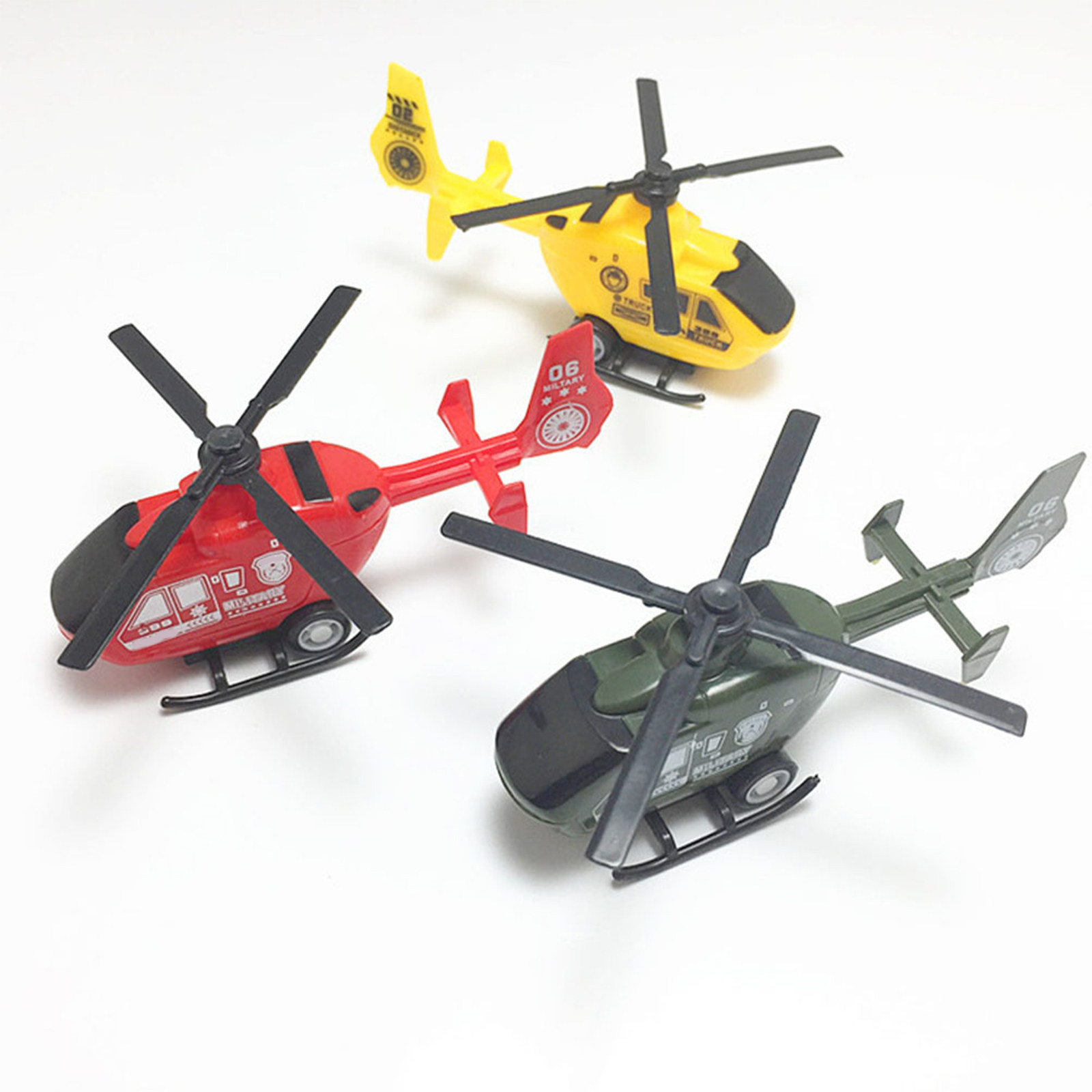 6Pcs Pullback Helicopter Simul - مراجعة Kids Outdoor Gifts وسعره