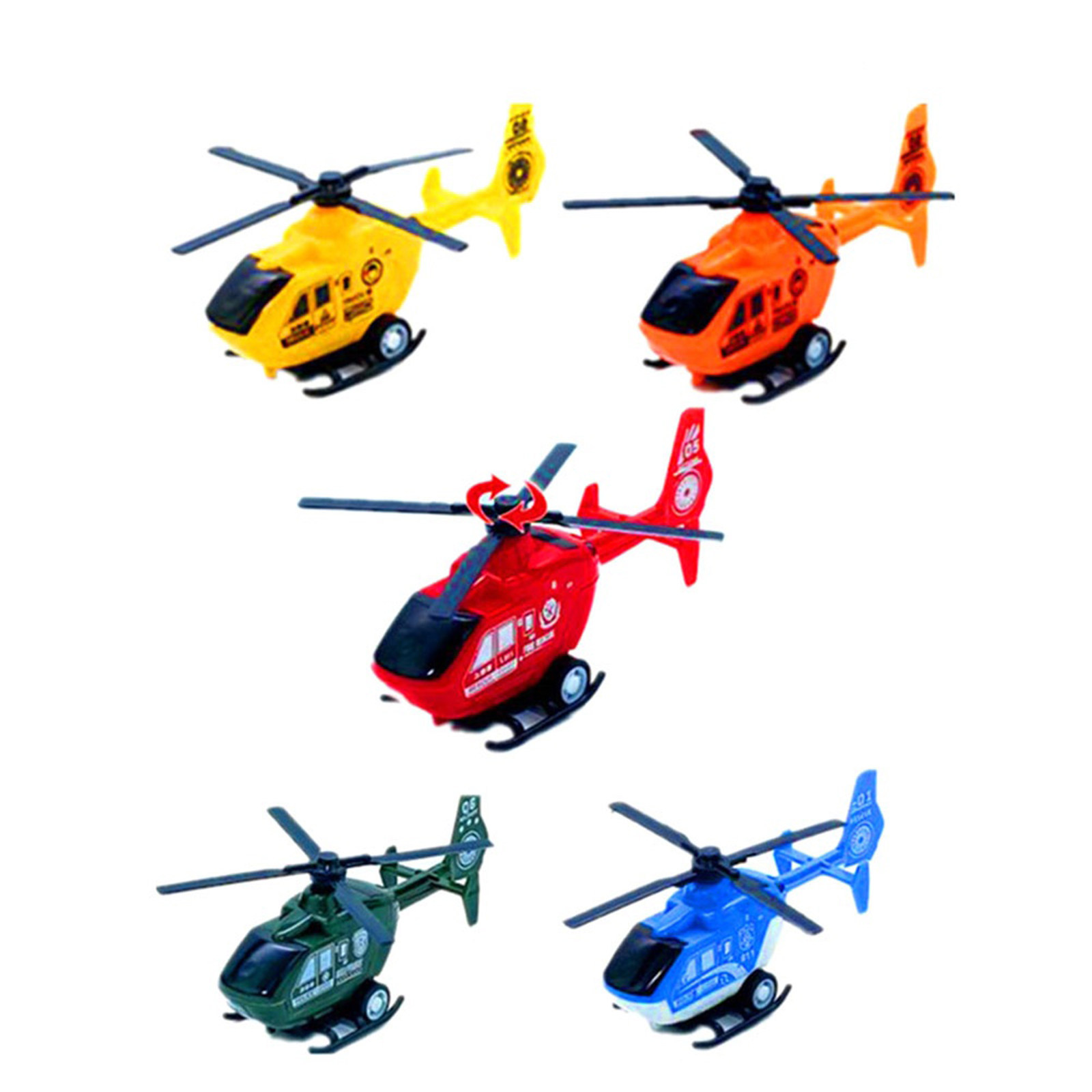 6Pcs Pullback Helicopter Simul - مراجعة Kids Outdoor Gifts وسعره