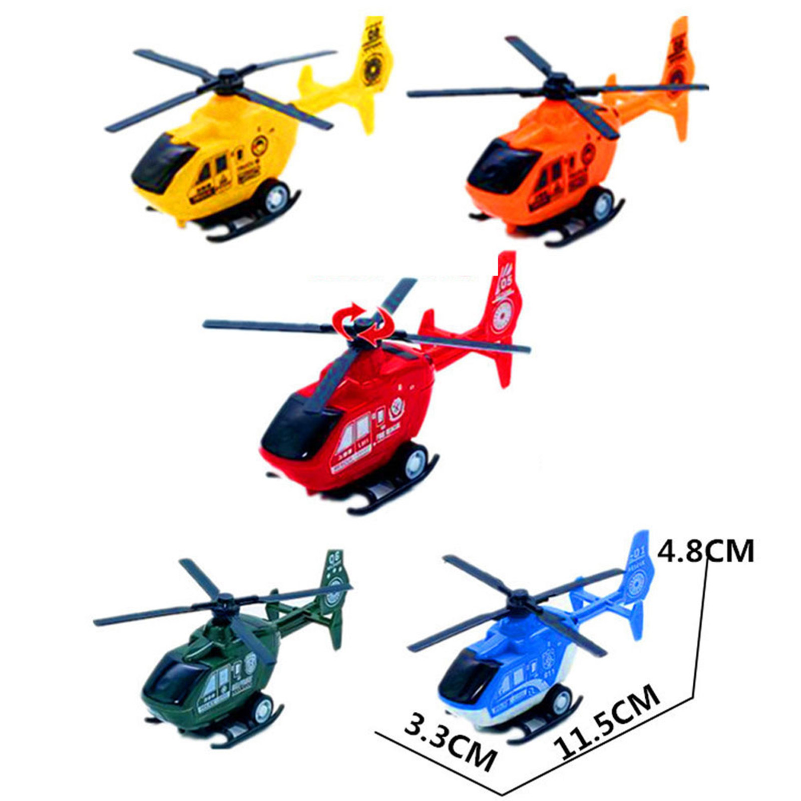 6Pcs Pullback Helicopter Simul - مراجعة Kids Outdoor Gifts وسعره
