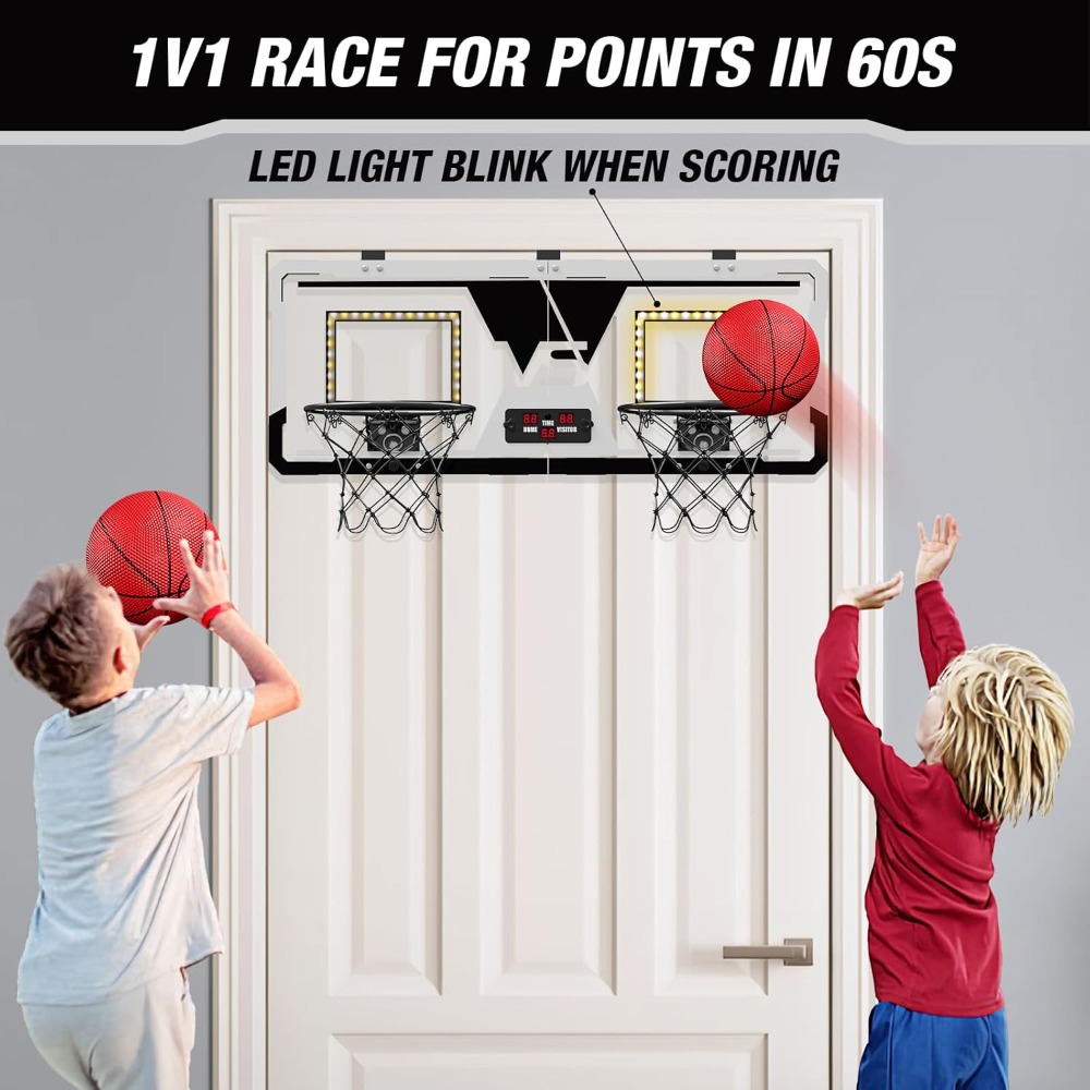 2 Player Basketball Game, Dual - مراجعة Kids Outdoor Gifts وسعره