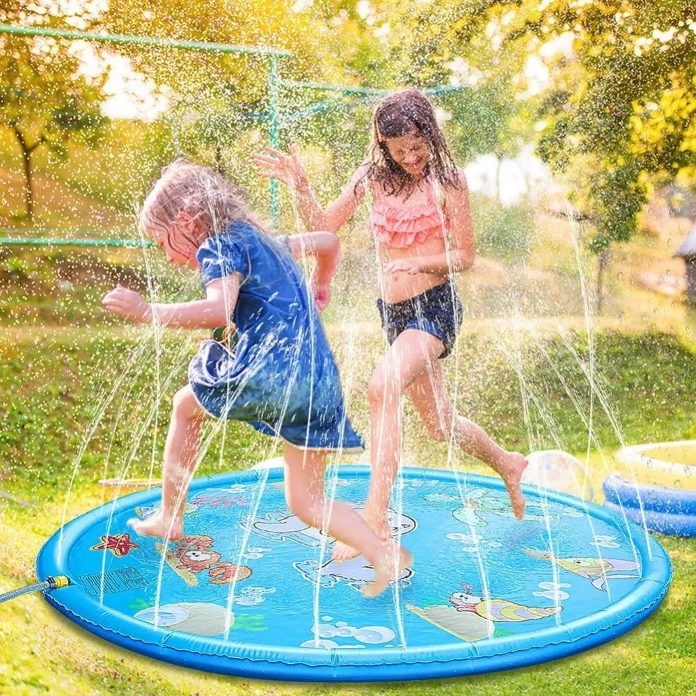 Children Play Splash Pad,Outdo - مراجعة Kids Outdoor Clubhouse وسعره