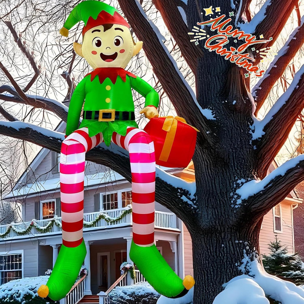 8FT Christmas Inflatables Sitt - مراجعة Kids Outdoor Gifts وسعره