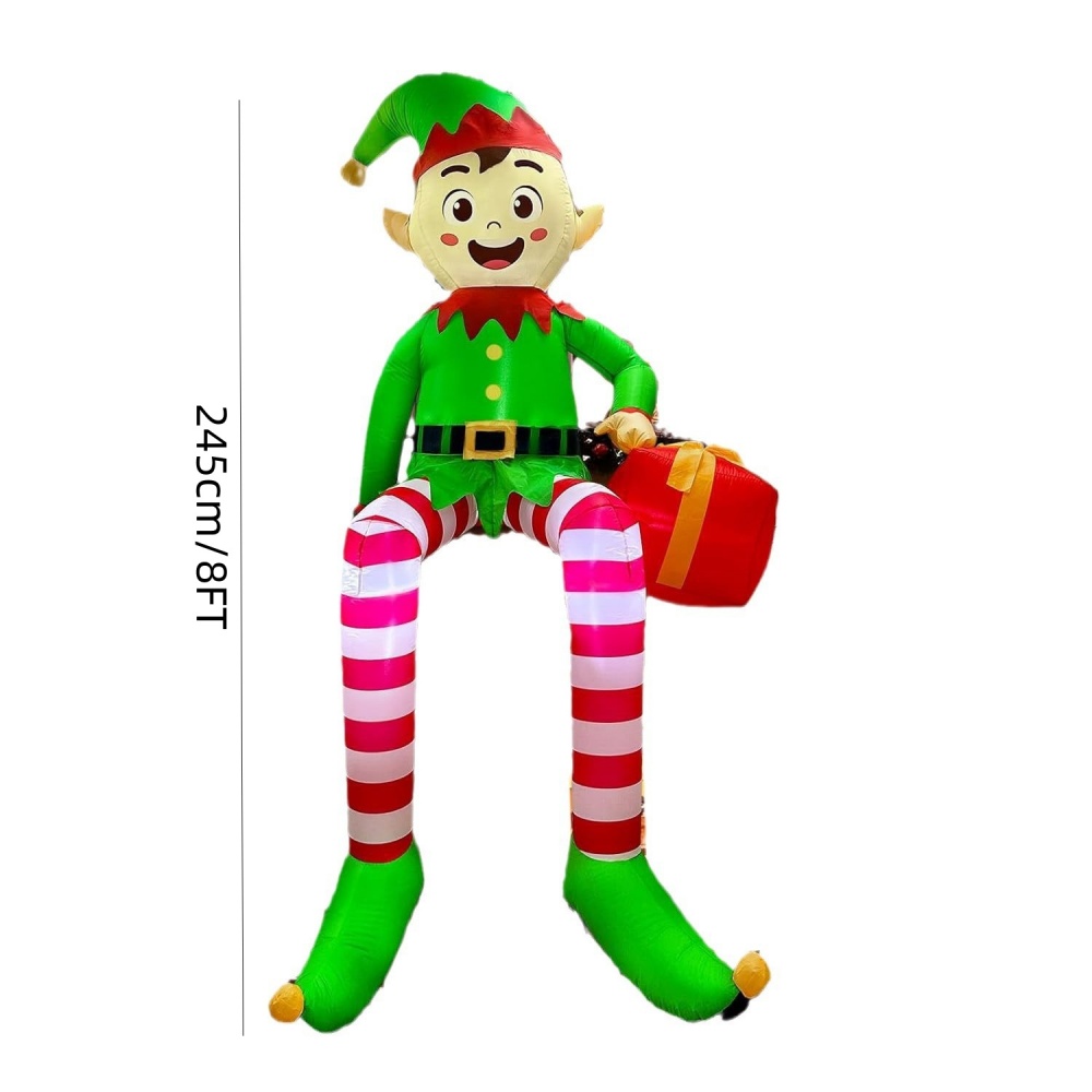 8FT Christmas Inflatables Sitt - مراجعة Kids Outdoor Gifts وسعره