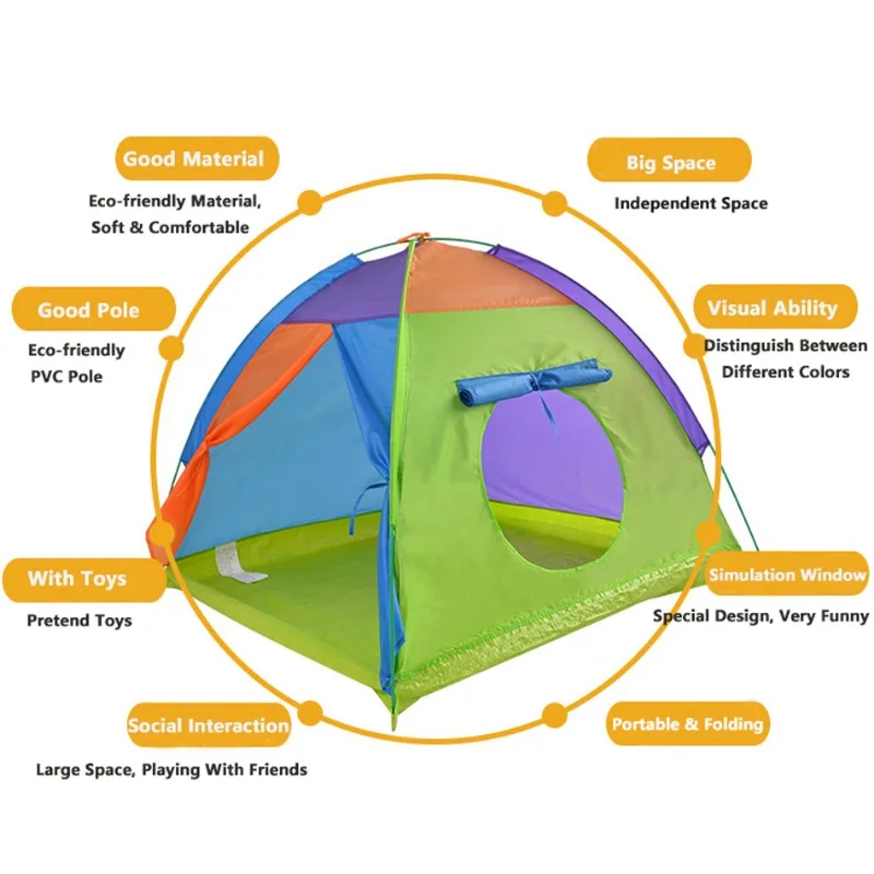 1.1M Portable Children Tent Fo - مراجعة Kids Outdoor Play Yard وسعره