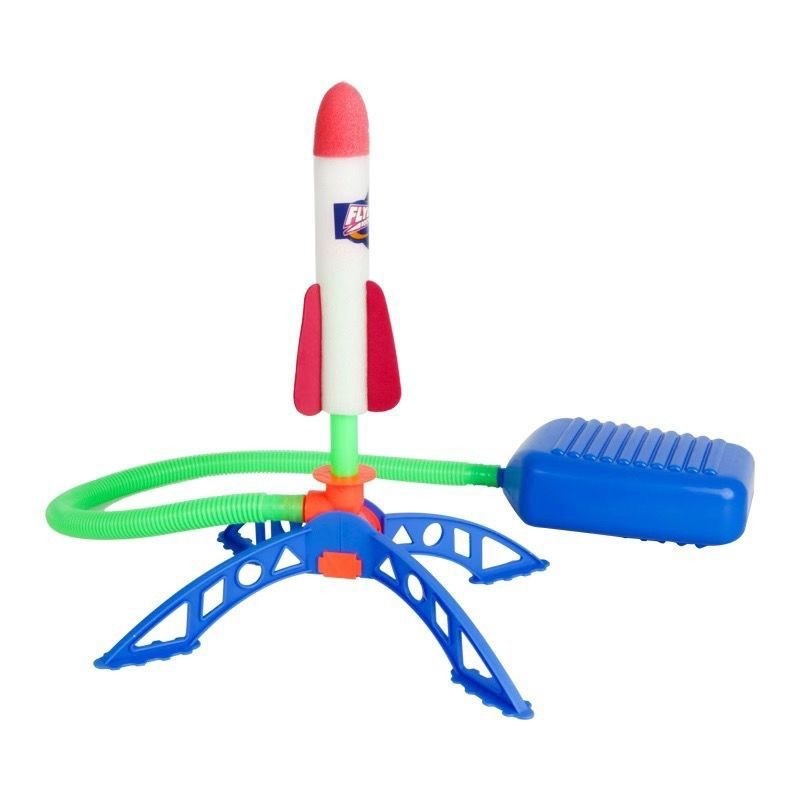 Kid Air Rocket Foot Pump Launc - مراجعة Kids Outdoor Clubhouse وسعره