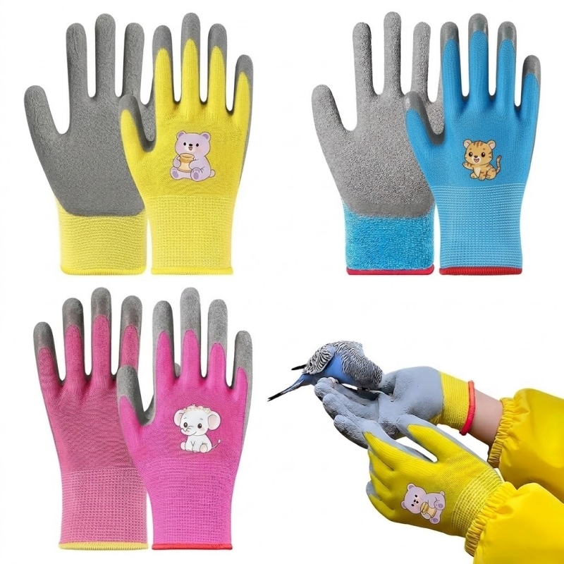 Kids Gardening Work Gloves Tod - مراجعة Kids Outdoor Play Yard وسعره