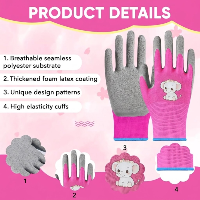 Kids Gardening Work Gloves Tod - مراجعة Kids Outdoor Play Yard وسعره