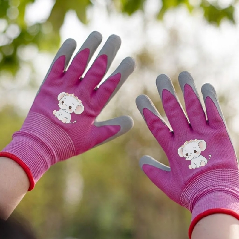 Kids Gardening Work Gloves Tod - مراجعة Kids Outdoor Play Yard وسعره