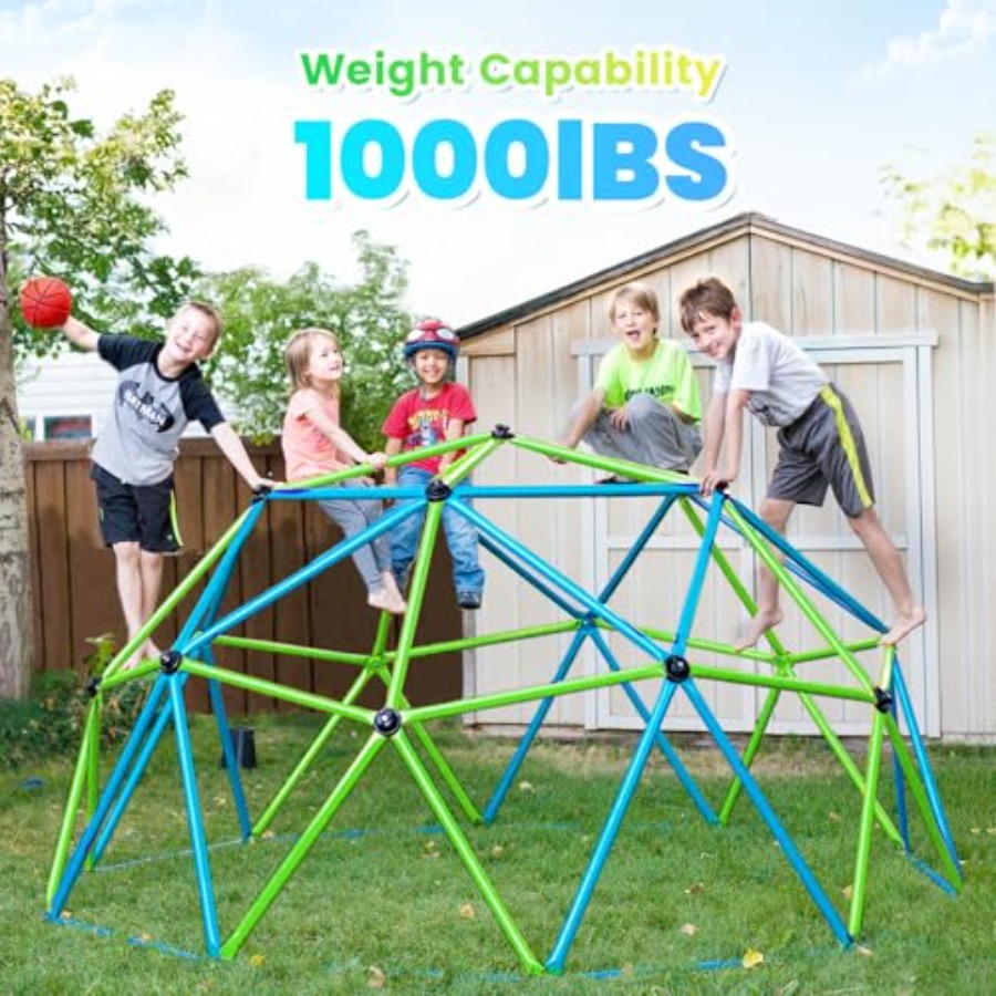 Outdoor Geometric Dome Climber - مراجعة Kids Outdoor Climber وسعره