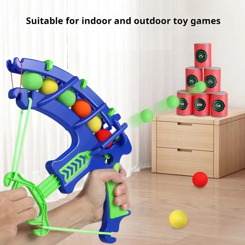 Montessori Slingshot Sticky Ba - مراجعة Kids Outdoor Yard Games وسعره