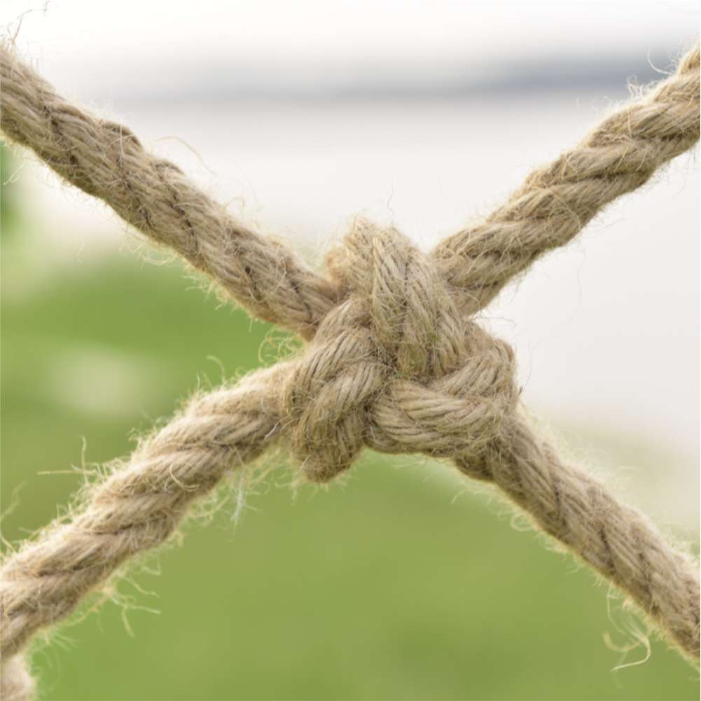 Heavy Jute Hemp Rope Net Garde - مراجعة Kids Outdoor Wendy House وسعره