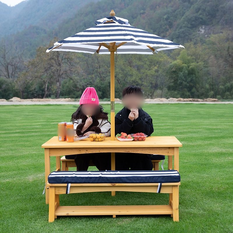 Kids Indoor Outdoor Table & Ch - مراجعة Kids Outdoor Table And Chairs With Umbrella وسعره
