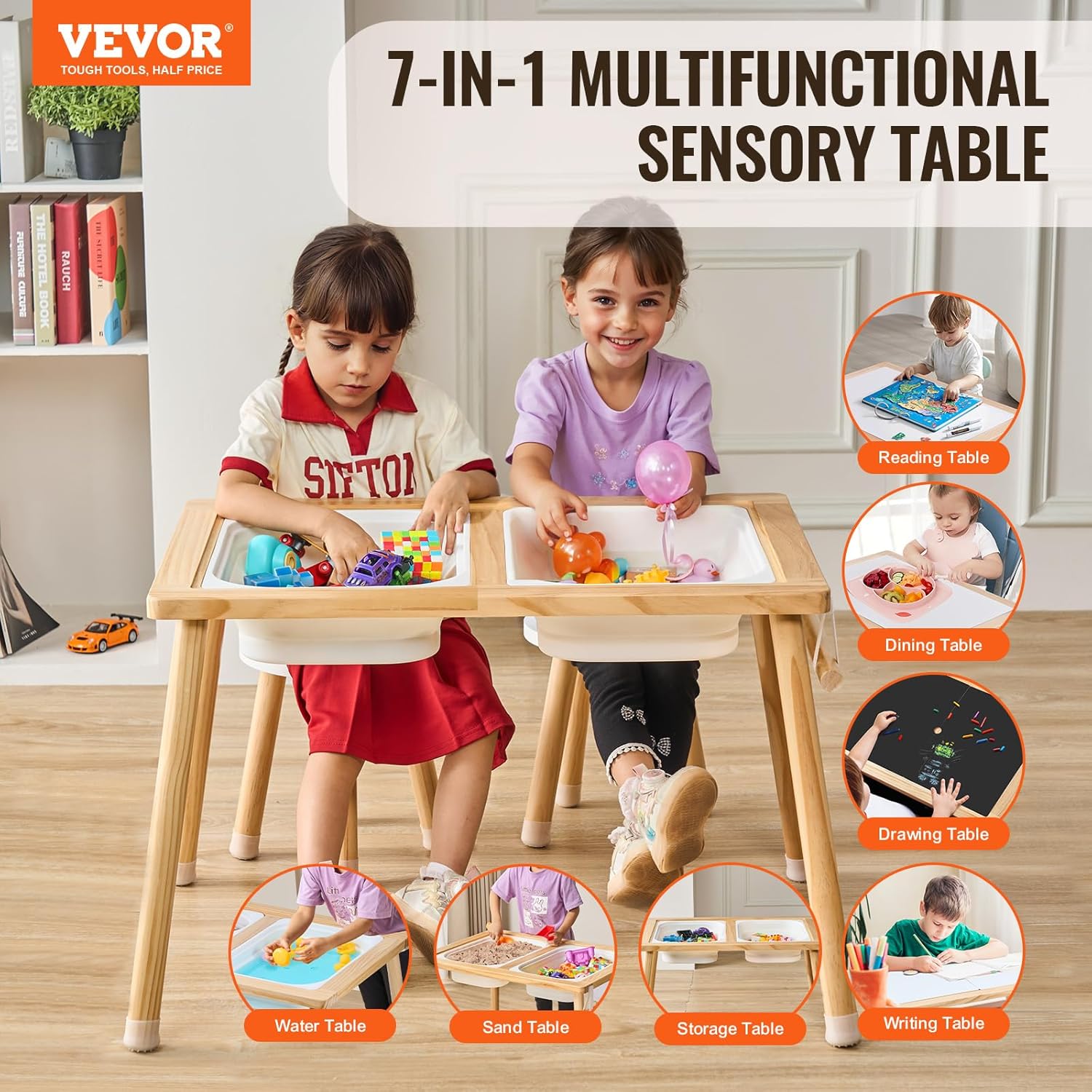 Kids Sensory Table & 2 Chairs  - مراجعة Kids Outdoor Sensory Table وسعره