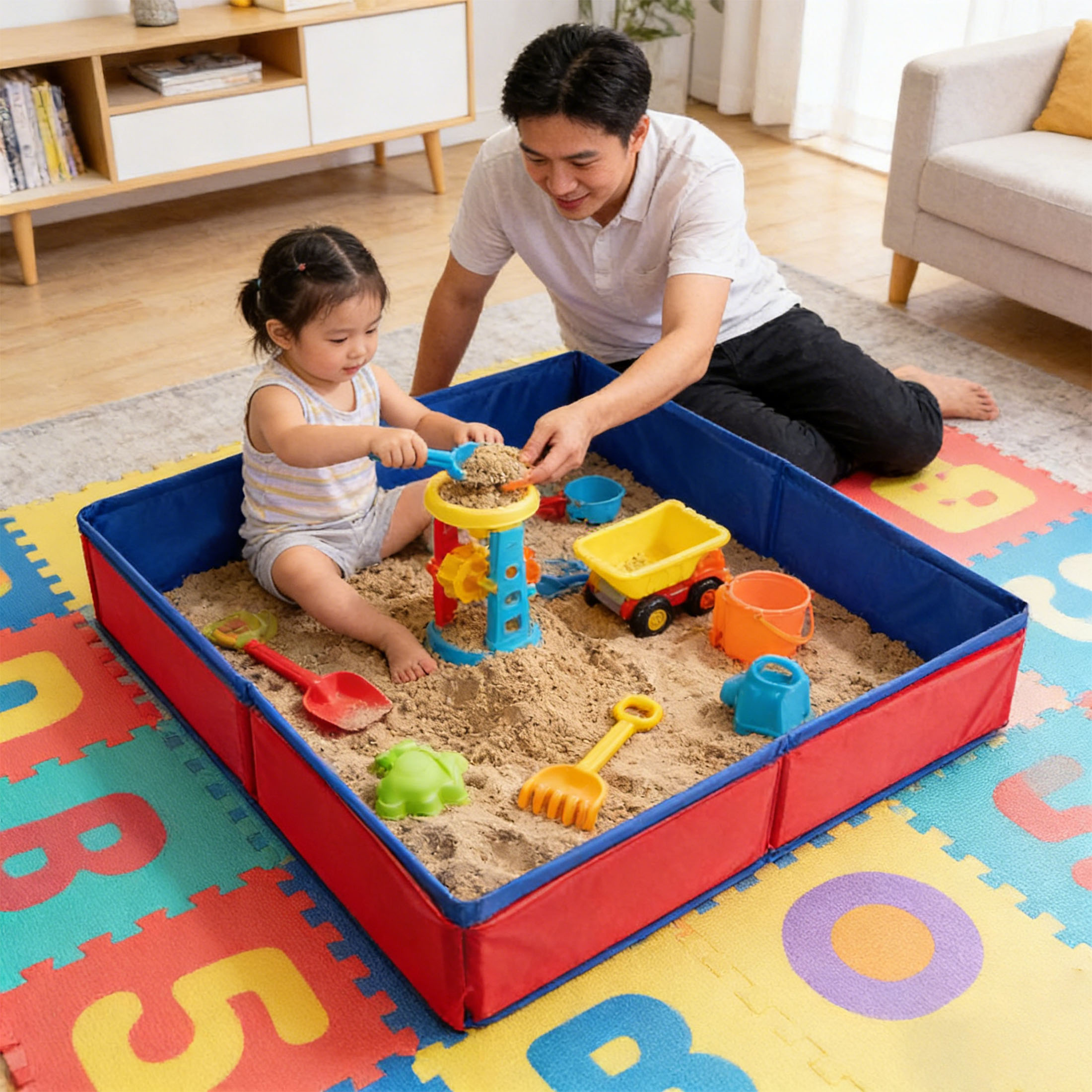 Kids Sand Table for Children B - مراجعة Kids Outdoor Sensory Table وسعره